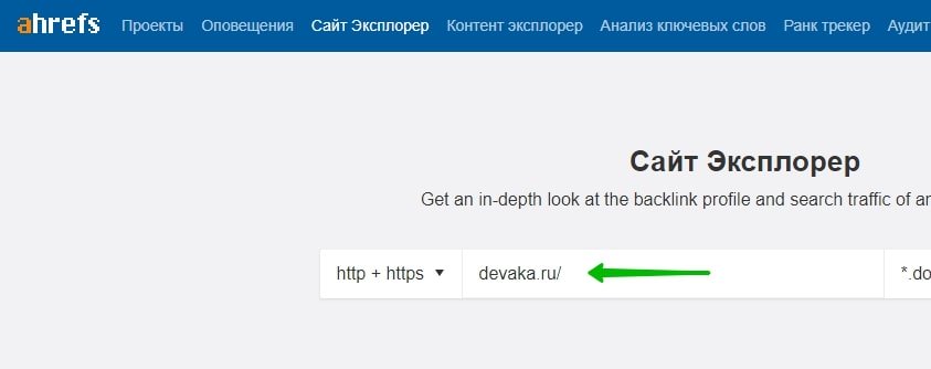 Сайт Эксплорер